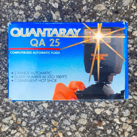 Nwt! Quantaray QA-25 Shoe Mount Flash - Picture 1 of 2